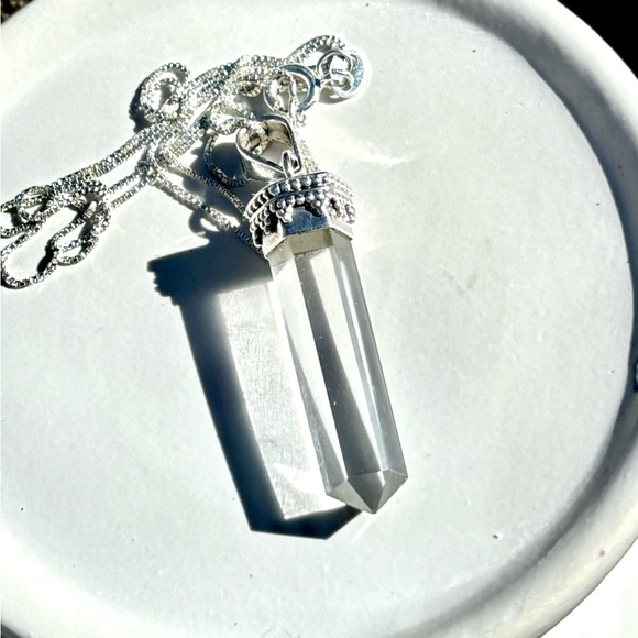 Crystal Point Necklace - Picture 10 of 16